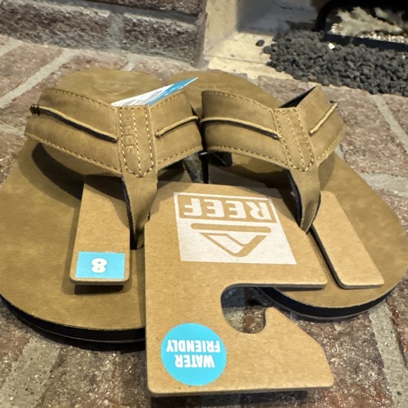 Reef Marbea SL Flip Flop Sandals Mens Sz 8 Comfort Water Friendly Bronze Brown - Picture 10 of 10